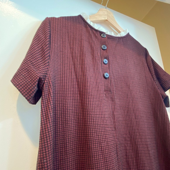 ❗️LOFT Houndstooth Shift Dress - Size 10 NWOT❗️ - Picture 4 of 4